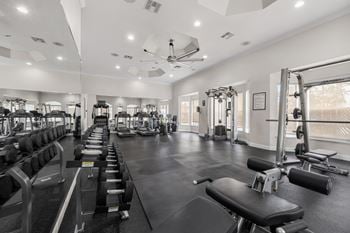 Fully equipped fitness center